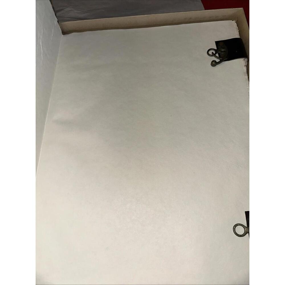$99 Earthbound Trading 7 Stone Chakra Leather Journal Meditation 13.5x17.5 HUGE - Picture 6 of 6